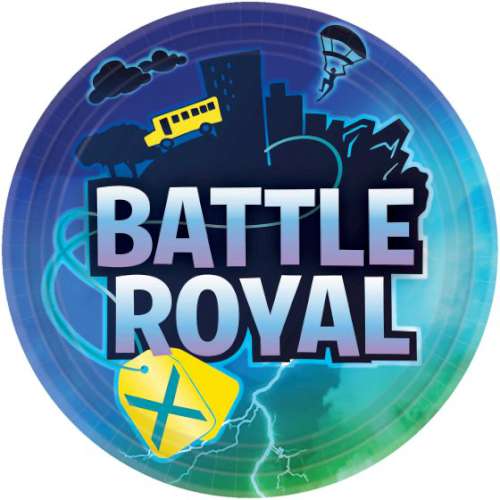 Fortnite Battle Royal Dinner Plates